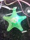 Starfish-shaped electronic glitter and light bulb with three functions Specification image